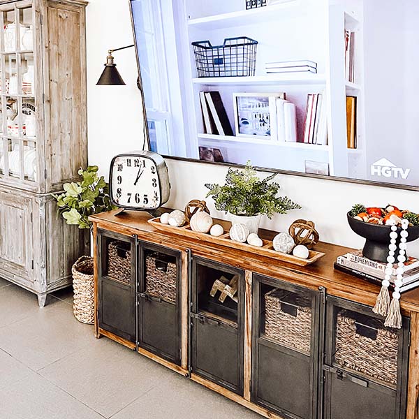 40 Inch LONG Dough Bowl with Serving Sections