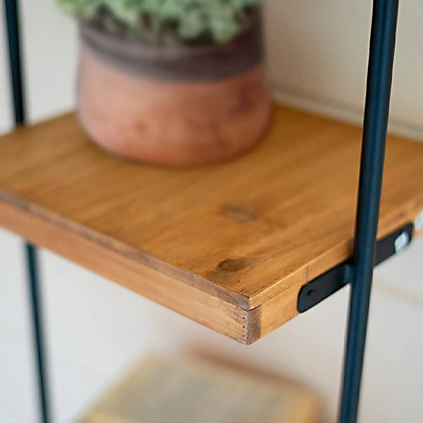 Three Tier Wall Ladder Shelf