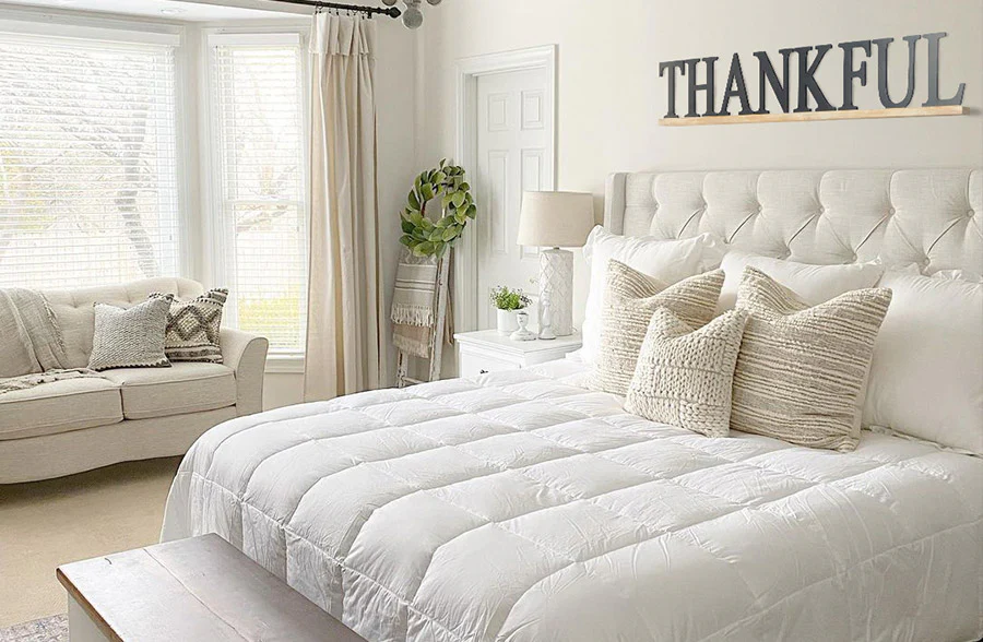 48 Inch Thankful and Grateful Wooden Sign, Pick Your Style