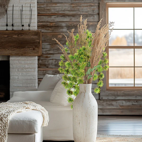 50 Inch Lifelike Botanical Stems, Set of 6