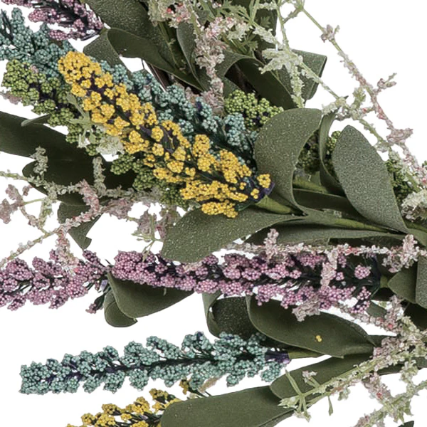 Eternal Blooms 24 Inch Floral Wreath