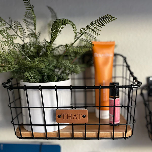 Hanging Wire Baskets, Set of 3