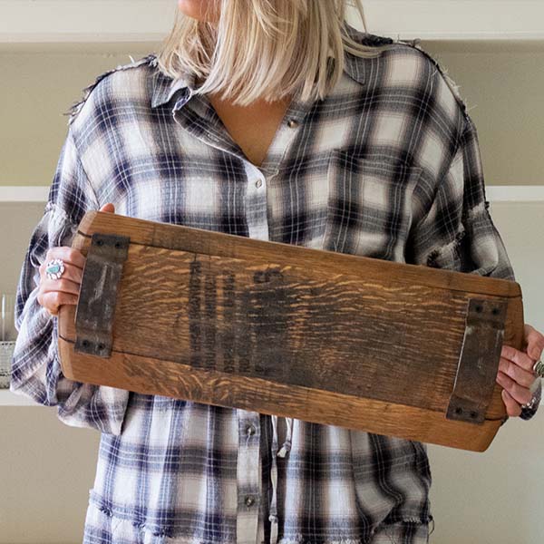 Bourbon Barrel Tray | Charcuterie Serving Board | Made in the USA