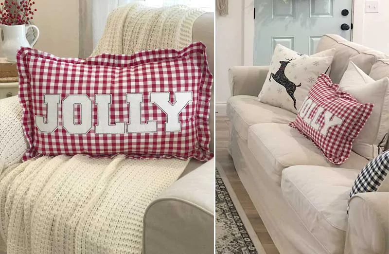 Jolly Farmhouse Pillow