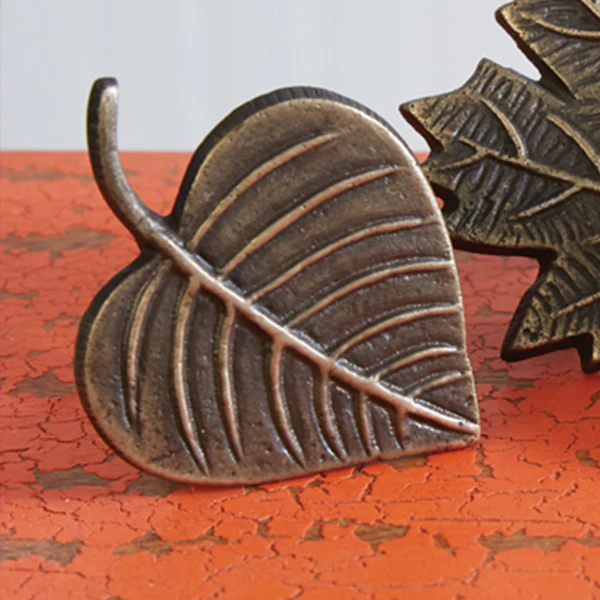 Autumn Leaf Napkin Rings, Set of Four