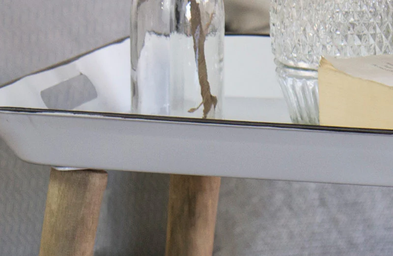 Breakfast In Bed Enamel Tray