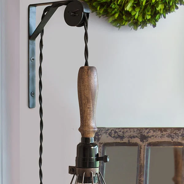 Wall Mounted Pulley System, Set of 2