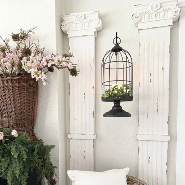 Hanging Candle Lantern Cloche