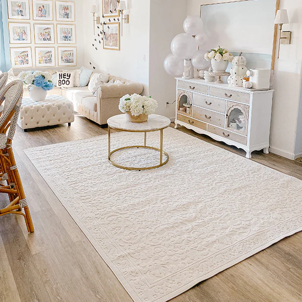 Light Gray Indoor/Outdoor Rug