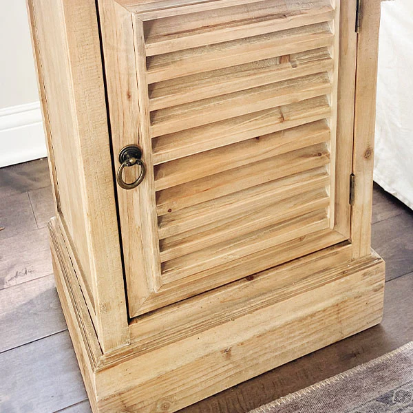 Wooden Side Table with Drawer