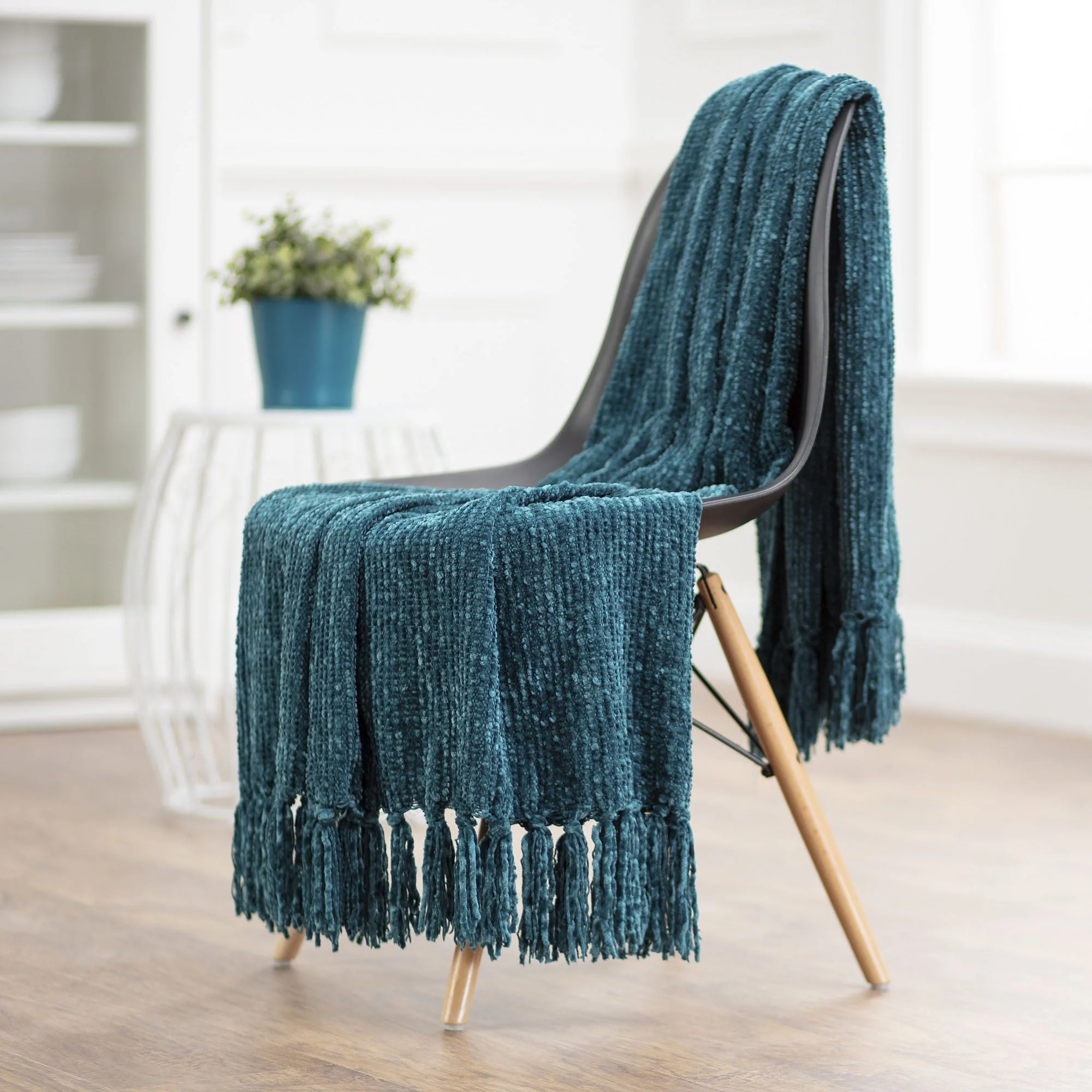 Cascade Chenille Throw Blanket