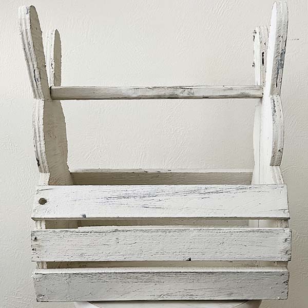 Wooden Bunny Basket, Pick Your Style