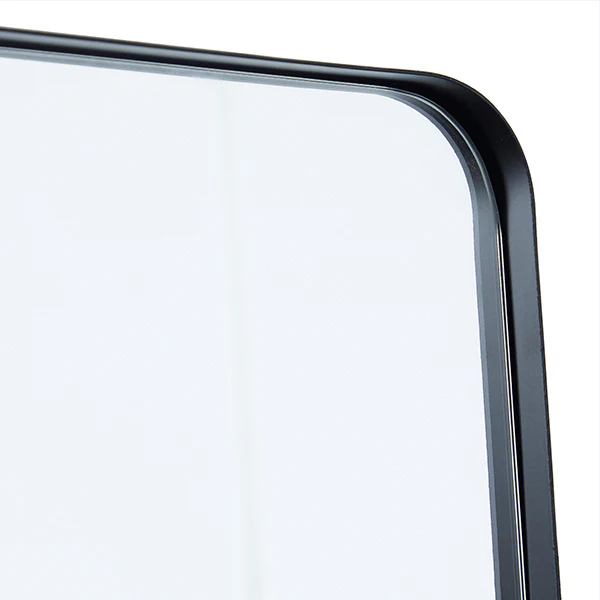 Elongated Modern Farmhouse Wall Mirror, Choose Your Color