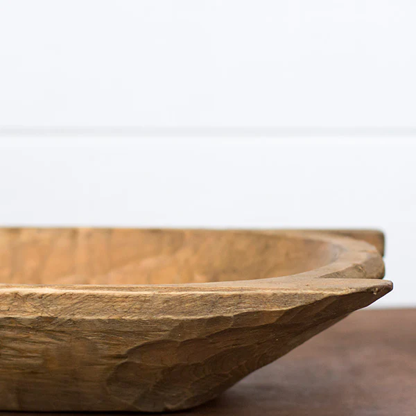Large Handmade Dough Bowl