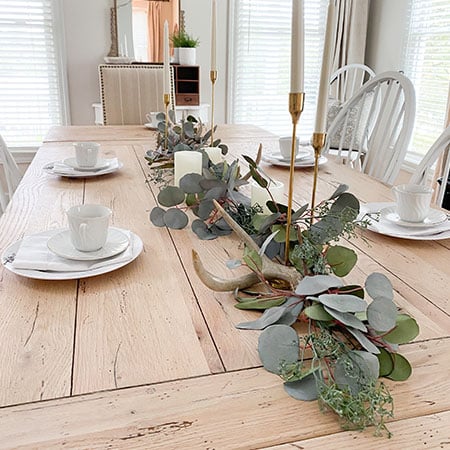 76 Inch Long Lifelike Eucalyptus Garland