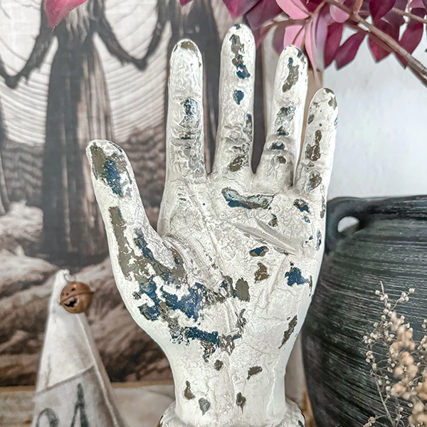 Haunted Distressed Hand Statue