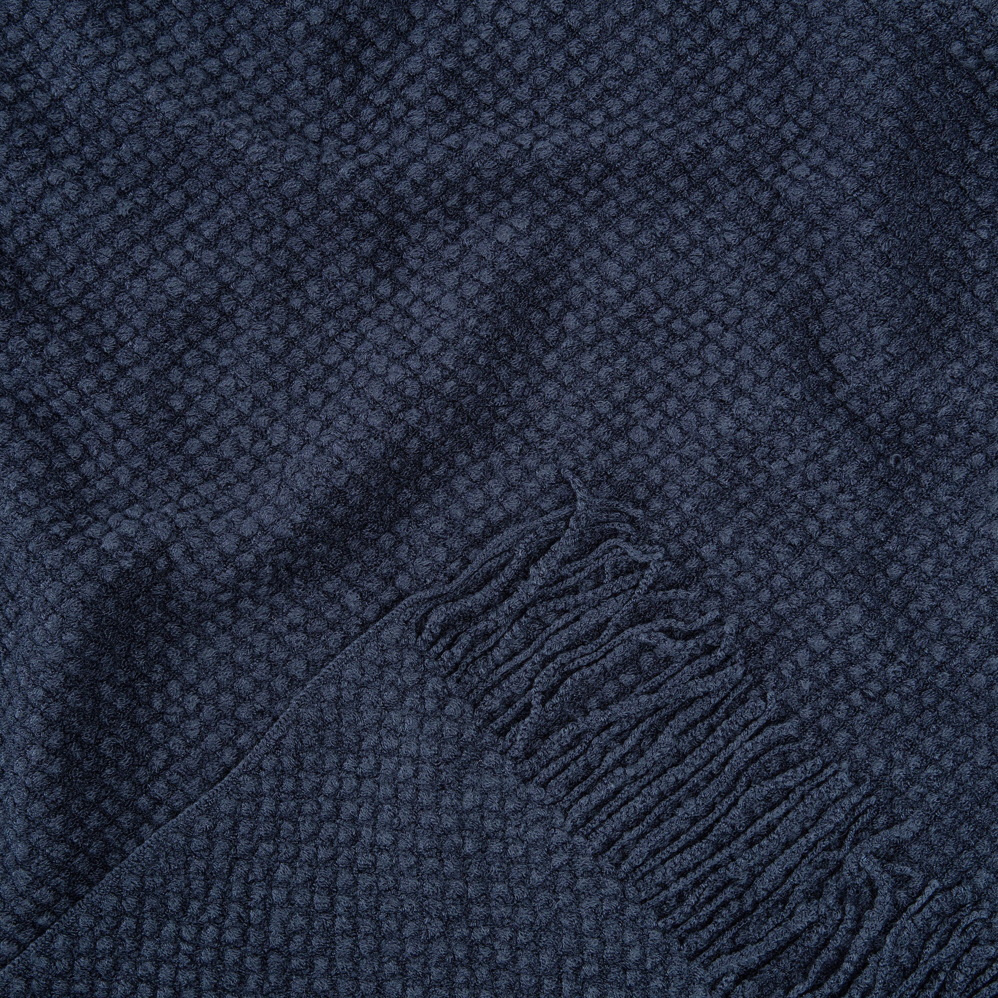 Roundpearl Knit Tassel Throw Blanket