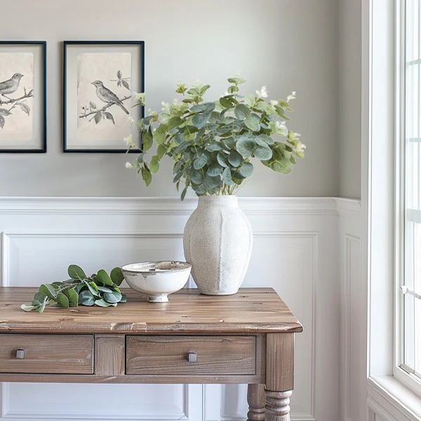 Faux Eucalyptus Plant, Set of 2