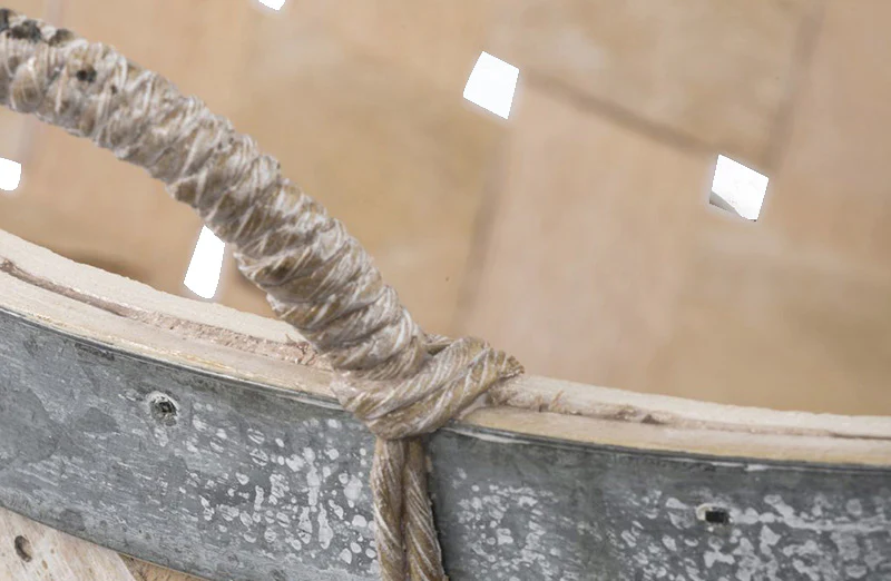 Woven Bamboo Baskets  Set of 2