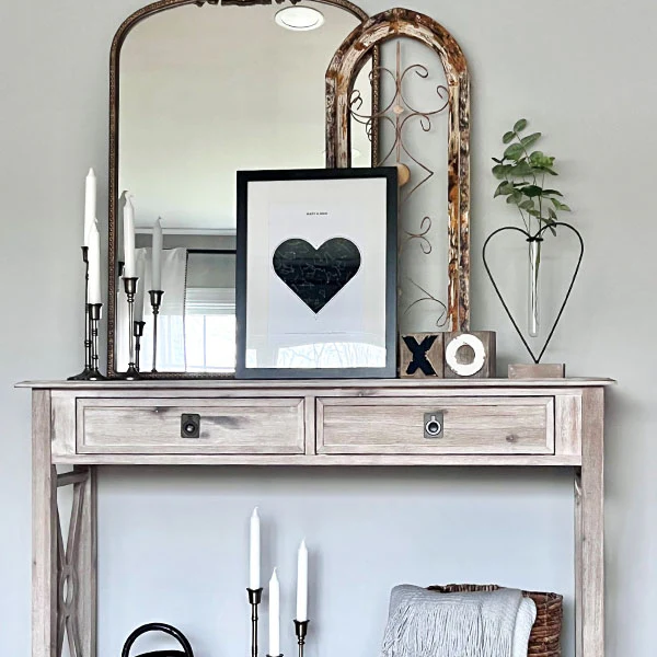 Heart Shaped Bud Vase