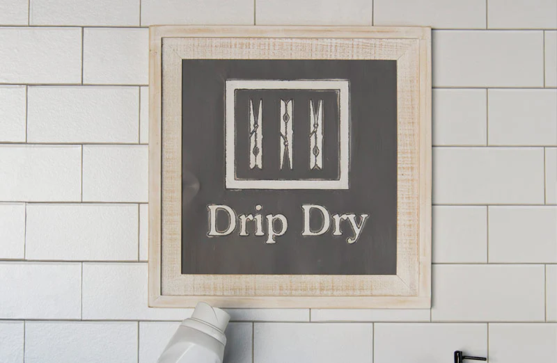 Laundry Chalkboard Inspired Signs