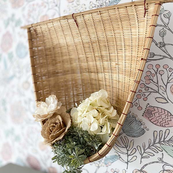 Hand Woven Hanging Wall Basket