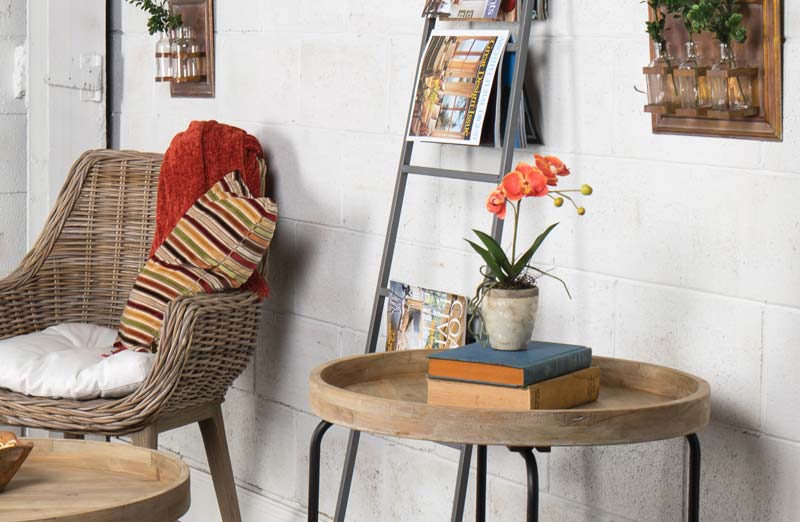 Industrial Ladder Wall Display