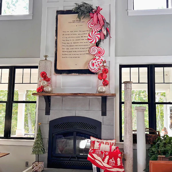 The Night Before Christmas Wall Canvas