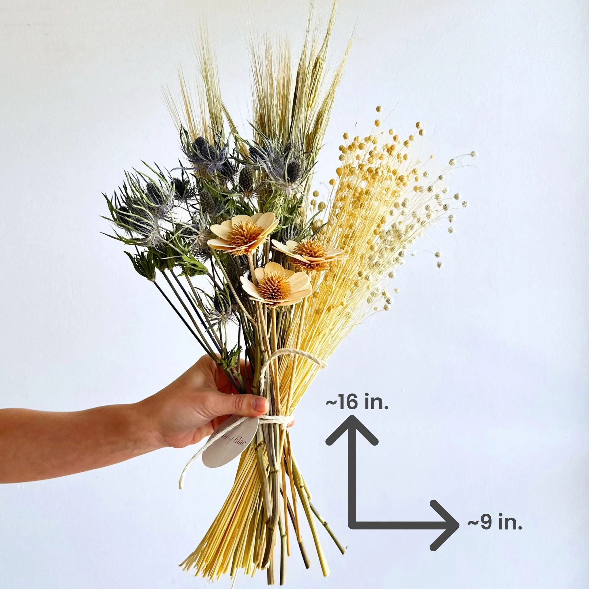 Dried Thistle & Luna Flower Bouquet