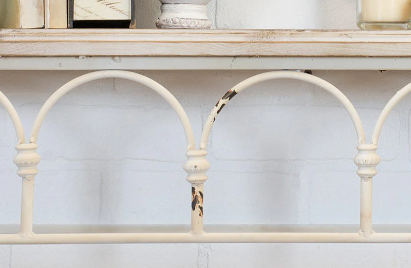 *HUGE* Delicate Metal Detailed Shelf