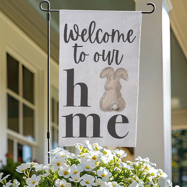Welcome Yard Sign with Interchangeable Icons