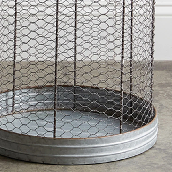 Wire Mesh Cloches, Set of Three