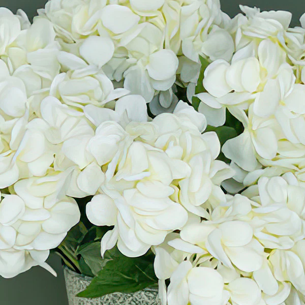 22 Inch Faux Hydrangea Bush