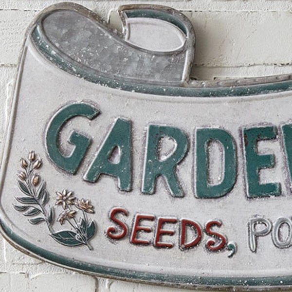 Metal Garden Shed Sign