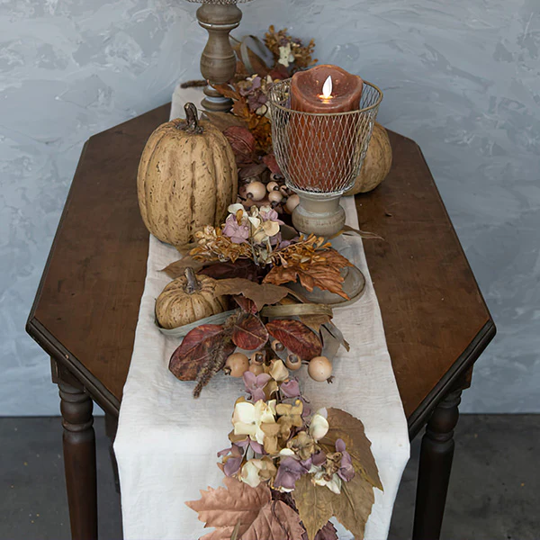 Maple Leaf and Berry Tabletop Decor, Choose Your Style