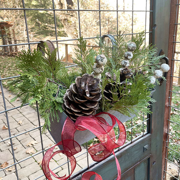 FOUND Large Galvanized Hanging Planter Trough