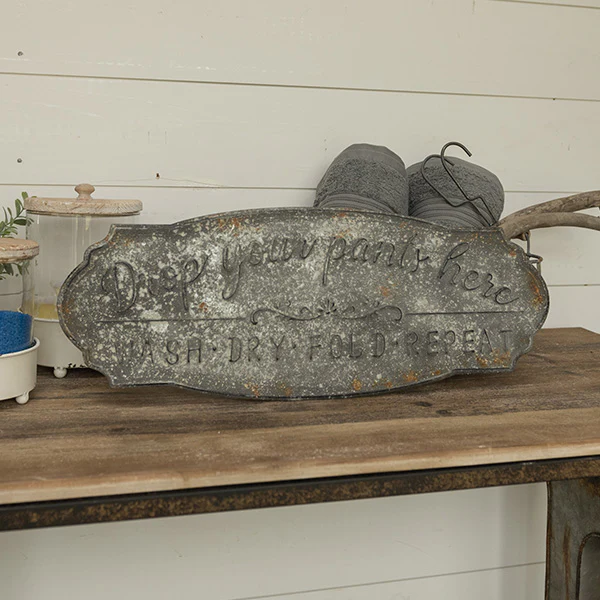 Drop Your Pants Laundry Sign