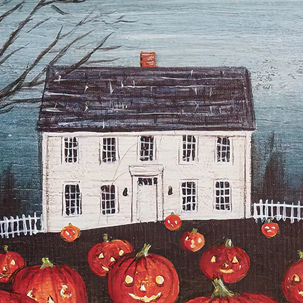 Pumpkin Field LED Wall Decor