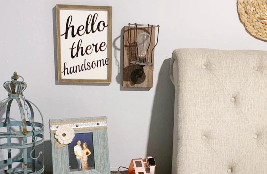 Rustic LED Wall Sconce