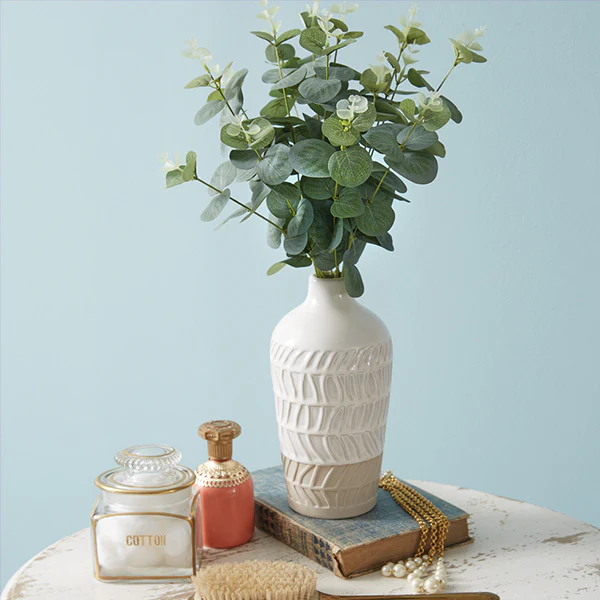 Faux Eucalyptus Plant, Set of 2