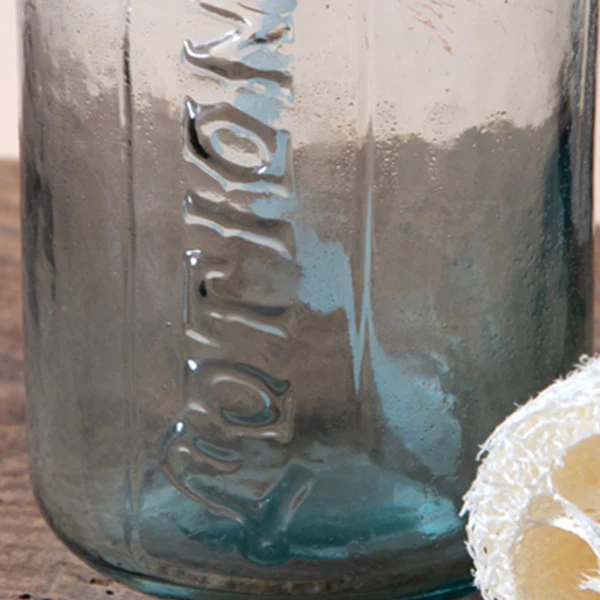 Recycled Green Glass Lotion and Soap Dispenser Set