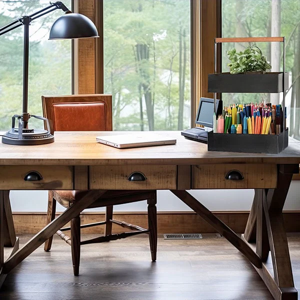 Black Metal Modern Storage Basket