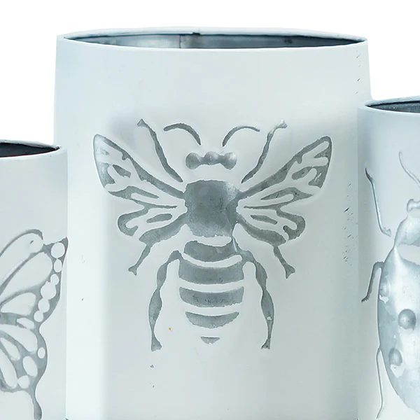 Antique Finish Insect Planters, Pick Your Style