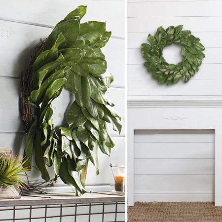 Preserved Magnolia Wreath