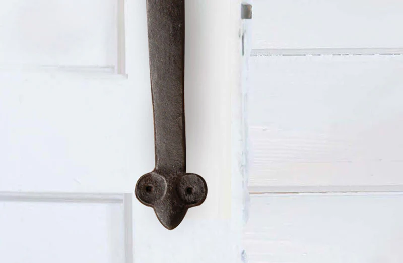 *HUGE* Iron Door Pull Set of 2
