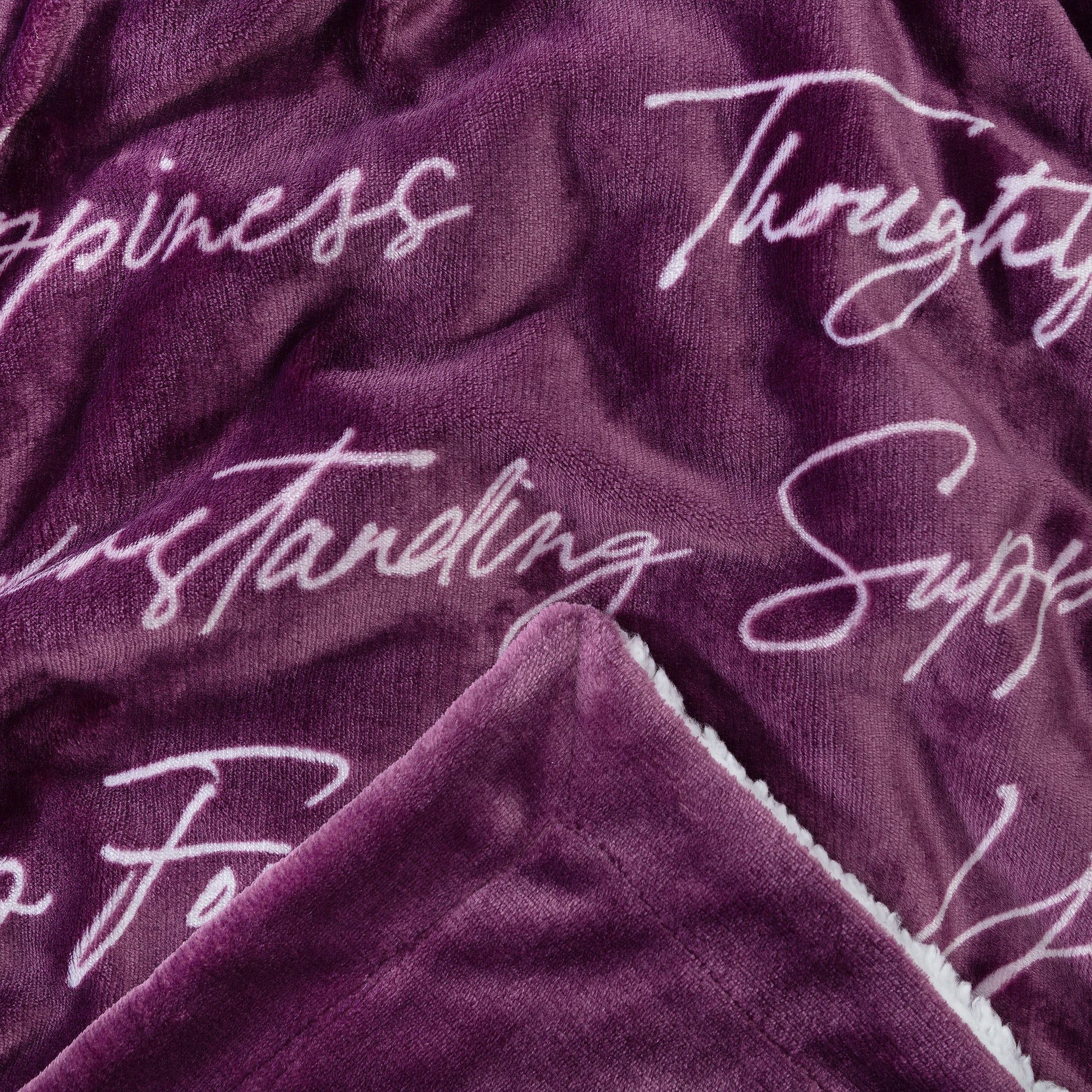 Best Friend Sherpa Gift Throw Blanket