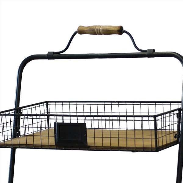 Three Tier Folding Wire Display Baskets