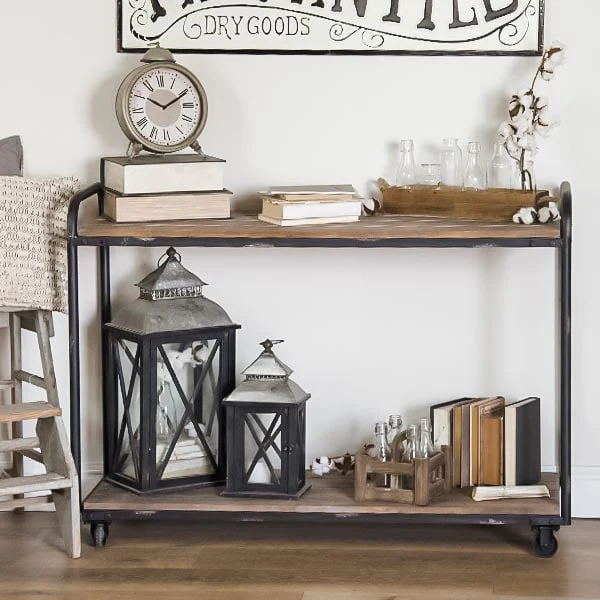Rolling Console Table