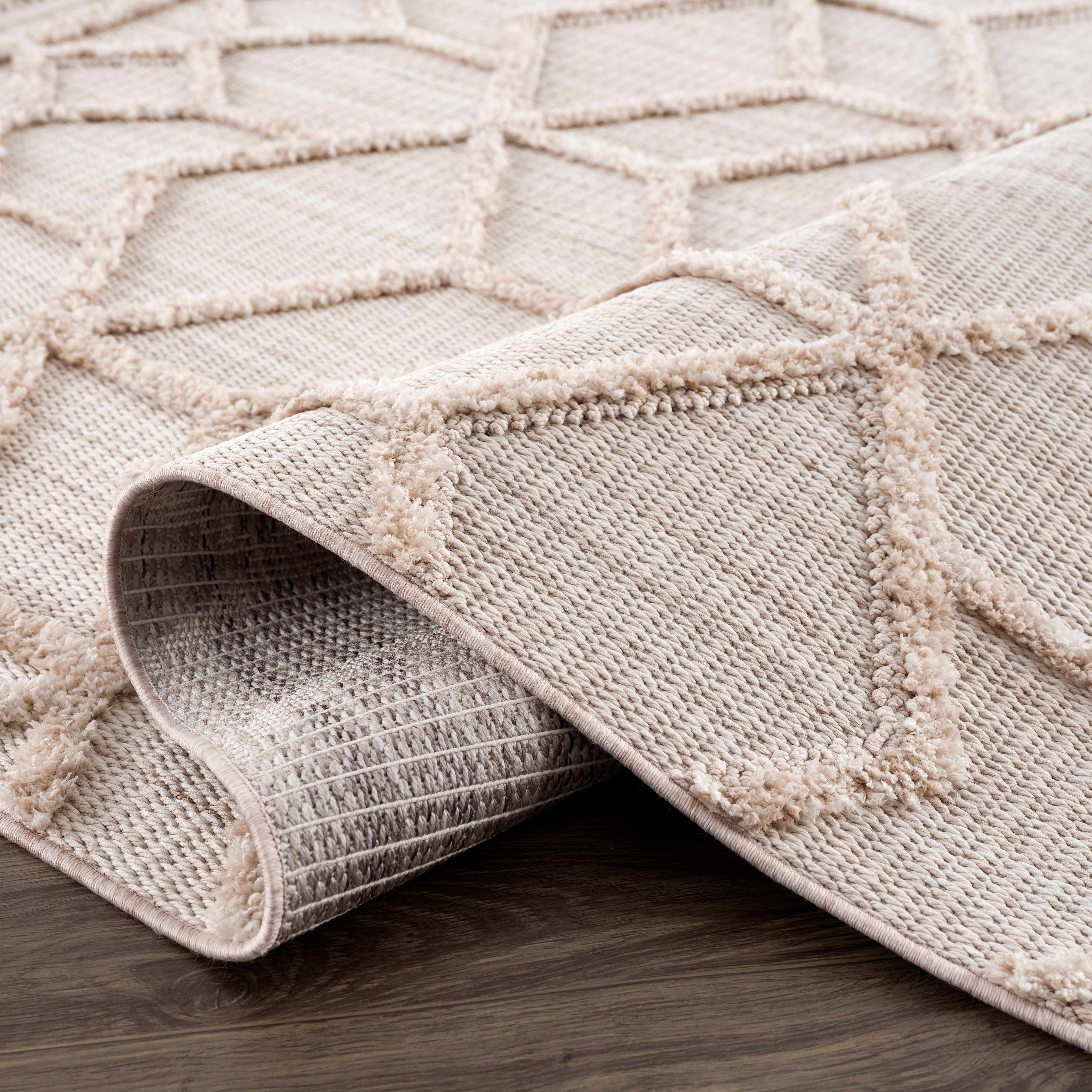 Modern Moroccan Trellis Area Rug