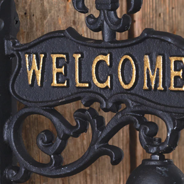 Wall Bracket Welcome Bell